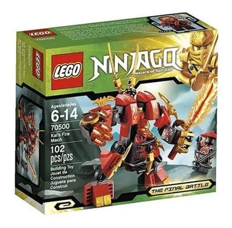 Lego Ninjago The Final Battle Kais Fire Mech Set 70500 Envío Gratis