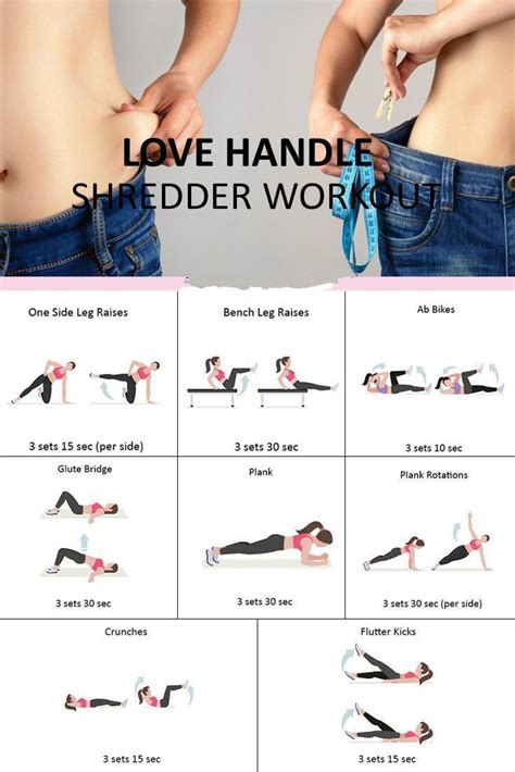 Top 10 Moves To Get Rid Of Love Handles In 2020 Love Handle Workout