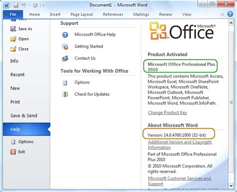 What will happen when you click download? How do I find out what BIT version of Office 2010 I have ...