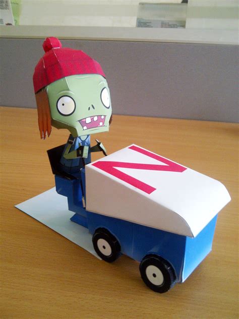 Zomboni Plants Vs Zombies Papercraft Plants Vs Zombies Plant