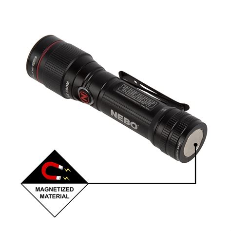 Rechargeable Led Flashlight Nebo Flex 250 Lumens Super Bright Leds