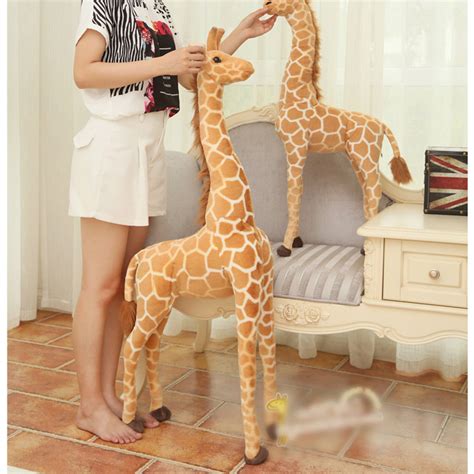 Plush Giraffe Kid Toys Giant Large Stuffed Animal Doll Xmas Gift 60/70