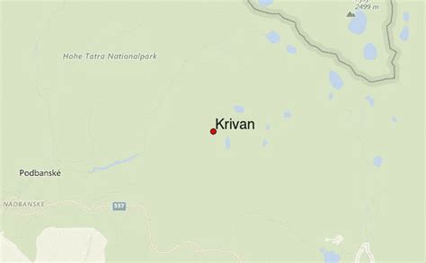 Krivan Mountain Information