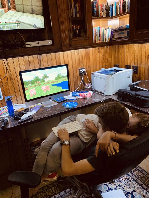 When Your Girl Wants To Cuddle And You Want To Play Minecraft You Make