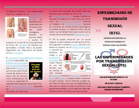 IMPLICACIONES DE LAS RELACIONES SEXUALES EN LA ADOLESCENCIA TRIPTICO DE ENFERMEDADES DE