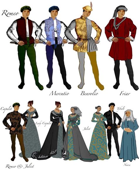 Shakespeare Romeo And Juliet Clothing