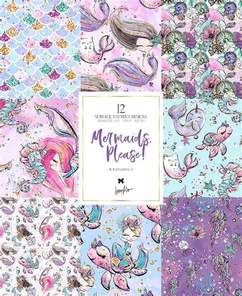 Mermaid Patterns 77248