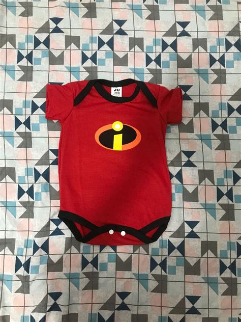 Body De Bebe Fantasia Festa Personagem Body Tem Tico Os Incr Veis Sr