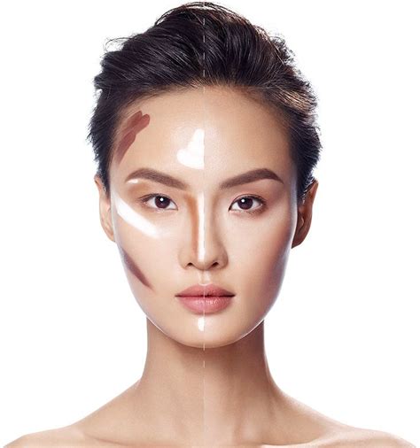 / there are things that you can super straight hair makes face rounder so curl in soft waves to distract from roundness and wear add highlighter. How to Contour For Your Face Shape | Contour makeup, Round face makeup, Face contouring