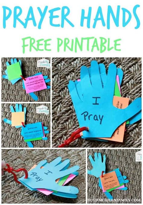 Free Printable Prayer Hands Homeschool Giveaways