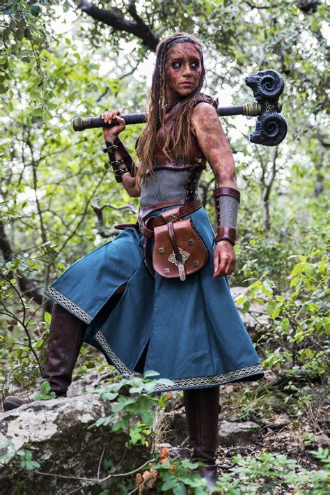 Aslaug Armor Female Leather Fantasy Medieval Viking Shieldmaiden