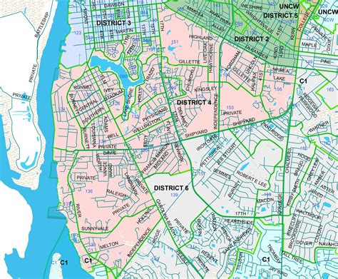 Old City Map - Wilmington North Carolina - 1929 - Printable Map Of