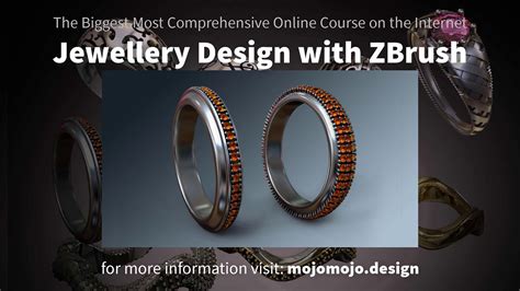Zbrush Jewellery Online Course Youtube