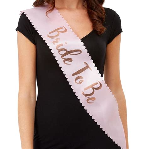 Bride To Be Tribe Team Hen Do Pink Sashes Wedding Girls Night Out