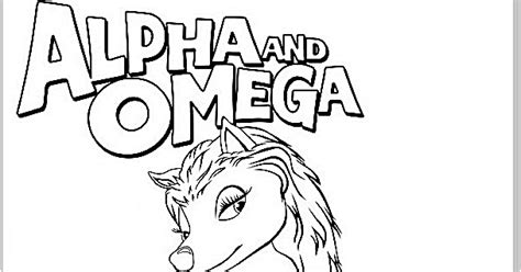 Alpha And Omega 2 Coloring Book Coloring Pages
