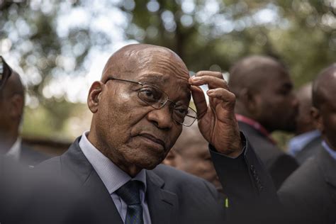Jacob Zuma Former President Jacob Zuma Was Last Week Sentenced To 15 Months In Prison