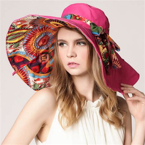 Wide Brim Floppy Hat 2017 Summer Hats For Women Sun Hat Women Fashion Hats Beach With Big Heads