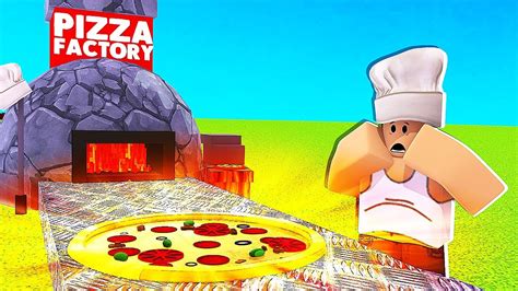 Building The Biggest Pizza Factory In Pizza Tycoon Roblox Youtube
