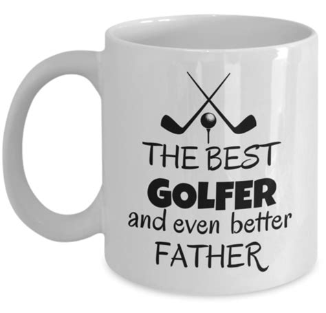 Golf Lover Fathers Day Mug Best Golfer Better Father Funny Golfing