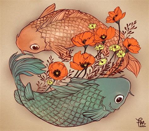 40 Best Small Koi Fish Yin Yang Tattoo Ideas In 2021