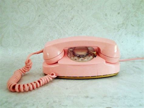 Pink Rotary Dial Princess Telephone By Western Electric C 1963 Etsy