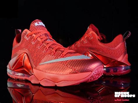 The All Red Nike Lebron 12 Low Is Hitting More Stores Nike Lebron