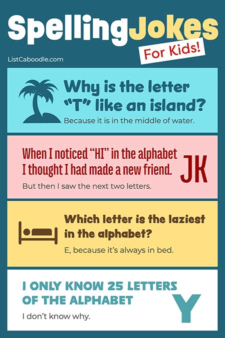 70 Spelling Jokes For Kids A Fun Way To Learn From A To Z
