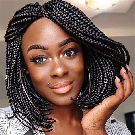 Latest Box Braids Hairstyles Lovely Styles 2020 African 4