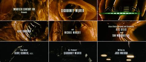 Alien Resurrection 1997 — Art Of The Title