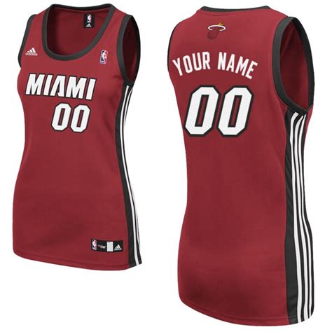 Browse miami heat jerseys, shirts and heat clothing. adidas Miami Heat Women's Custom Replica Alternate Jersey ...