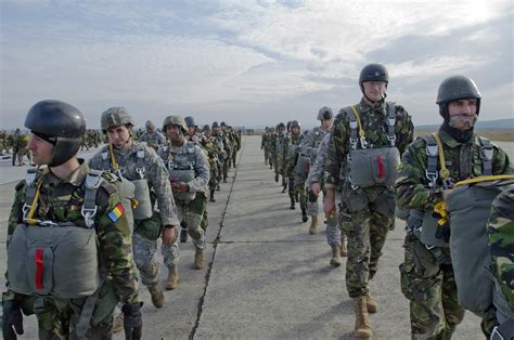 Us Romanian Paratroopers Complete Allied Exercise Rubicon Article