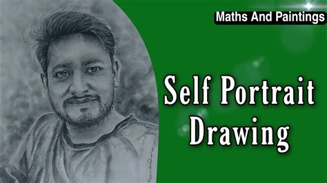Self Portrait Drawing With Pencils Youtube