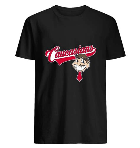 He was seen wearing black pants, a black and white shirt and slippers. Cleveland Indians Caucasians T Shirt 46 T Shirt For Unisex ...