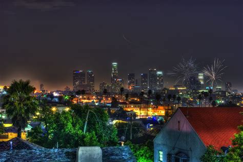 fondos de pantalla ee uu casa los Ángeles california noche ciudades descargar imagenes