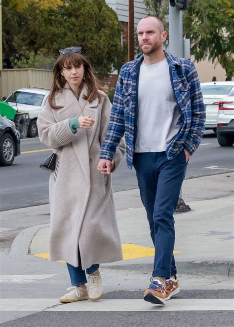 Lily Collins And Charlie Mcdowell At All Time Restaurant In Los Feliz