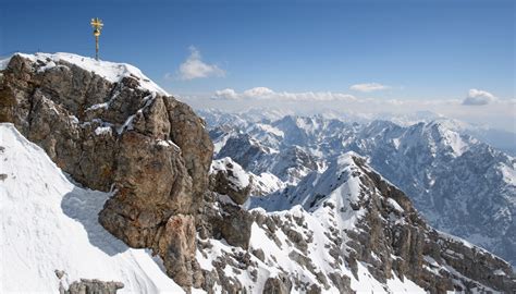 Zugspitze Höchster Berg Deutschlands 2962m Alpinde