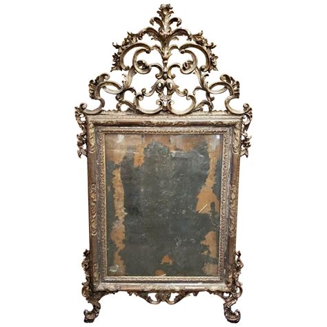 18th Century French Rococo Mirrorframe At 1stdibs
