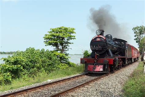 The Viceroy Special Steam Locomotivepassing South Of Kalutara