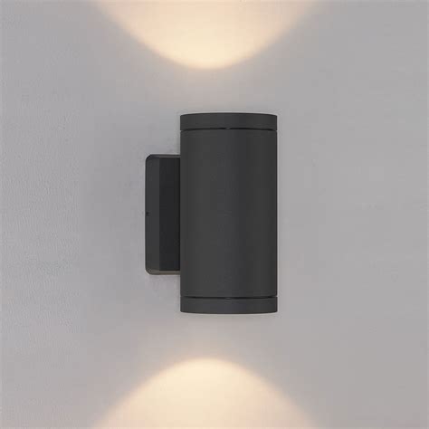 Shop our extensive selection of craftsman style and mission style exterior lighting at modern bungalow. Bruck 105015BK Cylinder Modern Black LED Exterior Wall ...