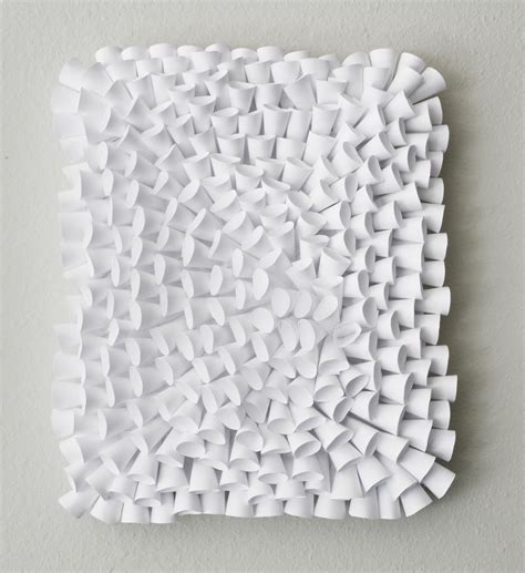 Paper Art Potpourri ₪ Momichka White Paper Sculpture Coral Reef