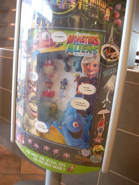 Monsters Vs Aliens Happy Meal Toys A Photo On Flickriver