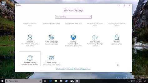 Windows 10 Insider Preview Upgrade To Build 15025 Youtube