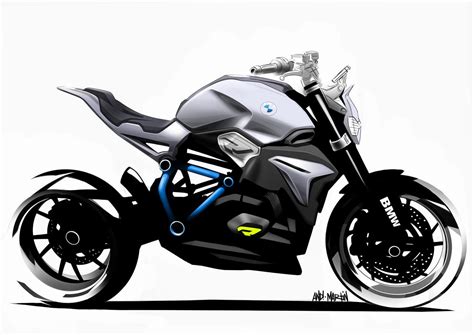 Bmw Concept Roadster Motorcycle Sketches Photos Latest Auto Design