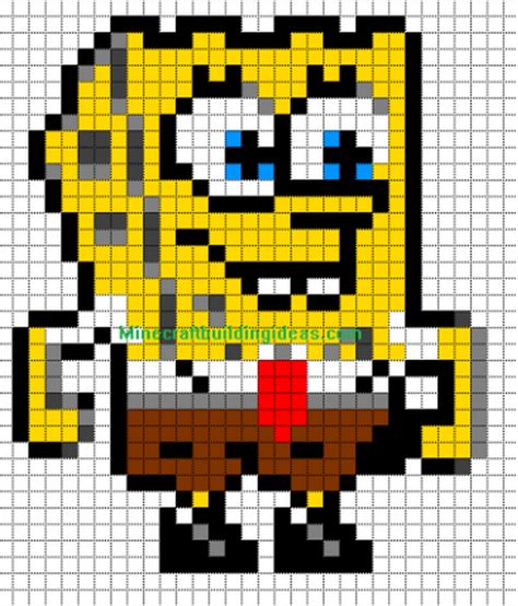 Spongebob Pixel Art Templates Perler Bead Templates Perler Bead
