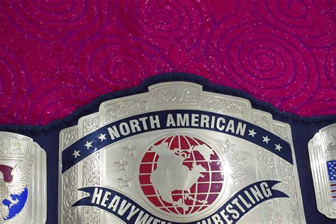 Nwa North American Heavyweight Wrestling Championship Belt