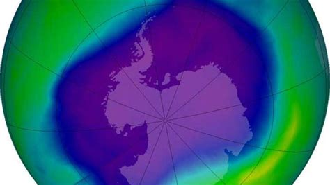 A Nasa Image Shows The Ozone Hole Over Antarctica In 2006