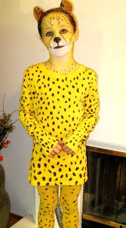Cheetah Costume What You Do When Your Kid Really Wants To Be A