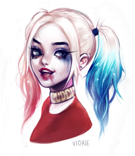 harley quinn anime drawing free download on clipartmag
