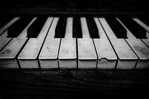 Old Piano Keys Photograph By Ann Powell Pixels