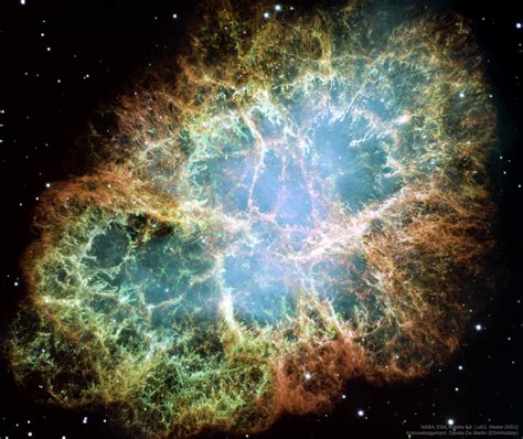 Apod 2018 September 9 M1 The Crab Nebula From Hubble